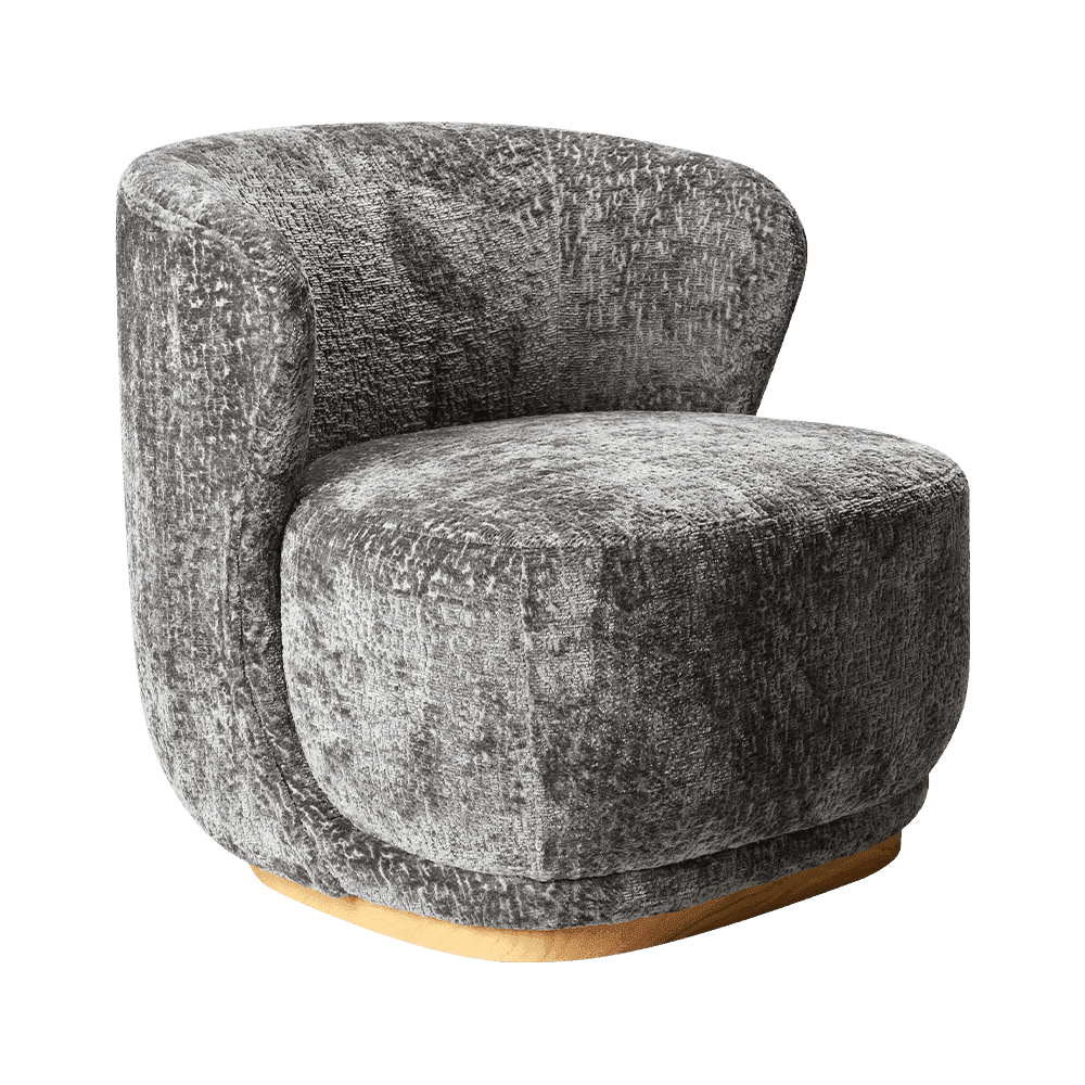 Silla de descanso de colchón de esponja gris
