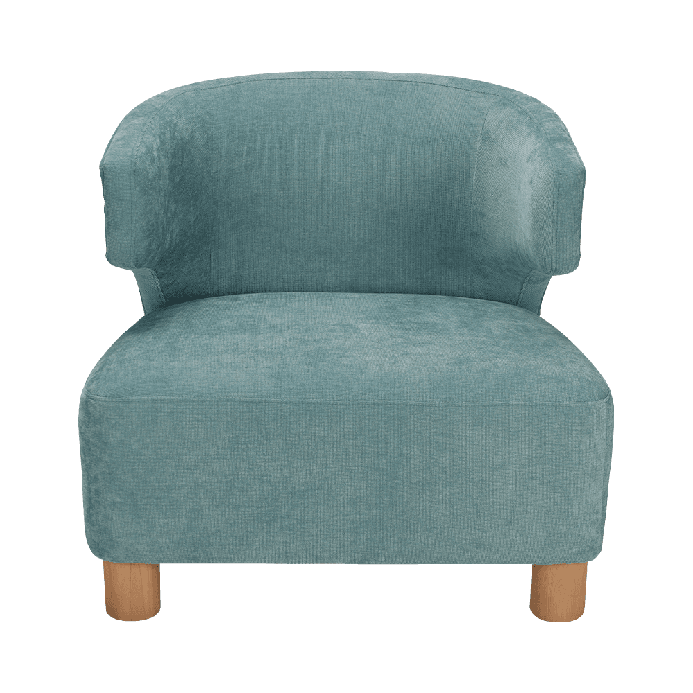 Silla de salón individual con reposabrazos