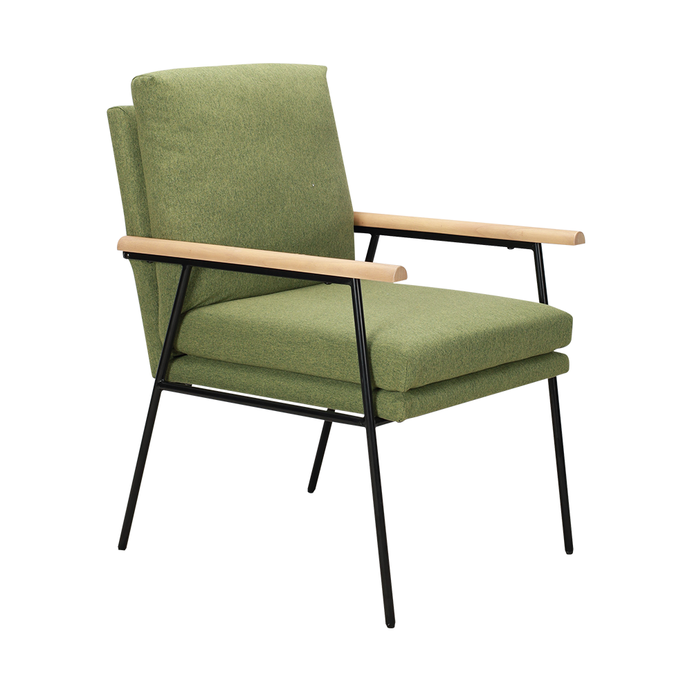 Marco de hierro con sillón