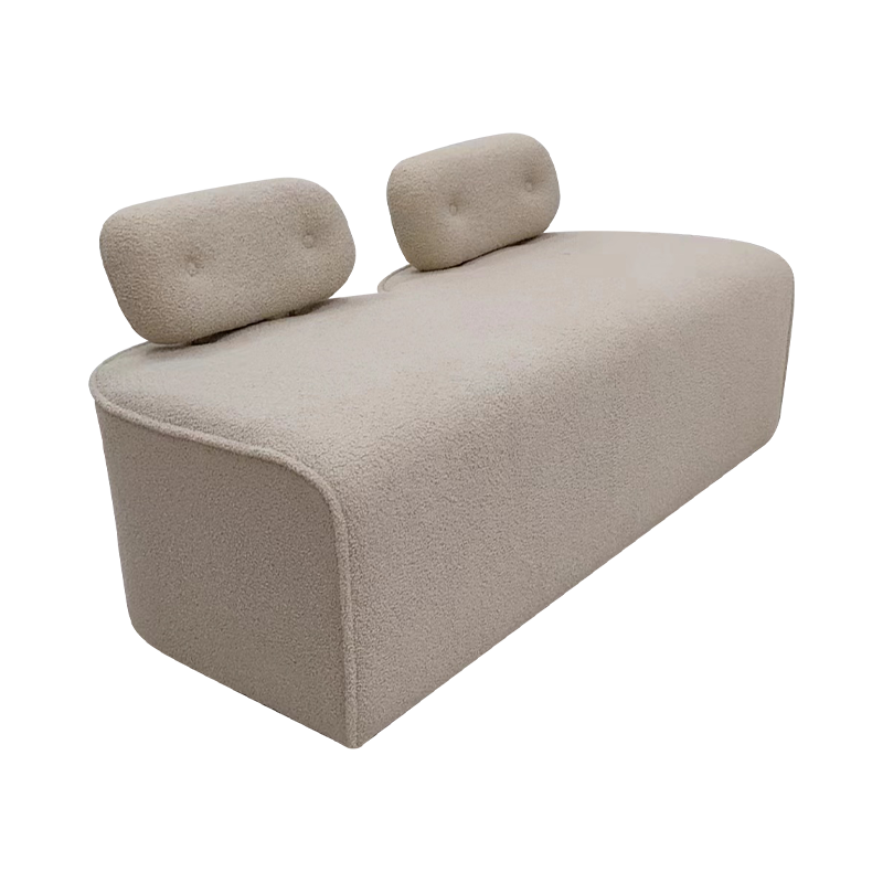 Double Sofá Sponge Couch Loveeat con respaldo