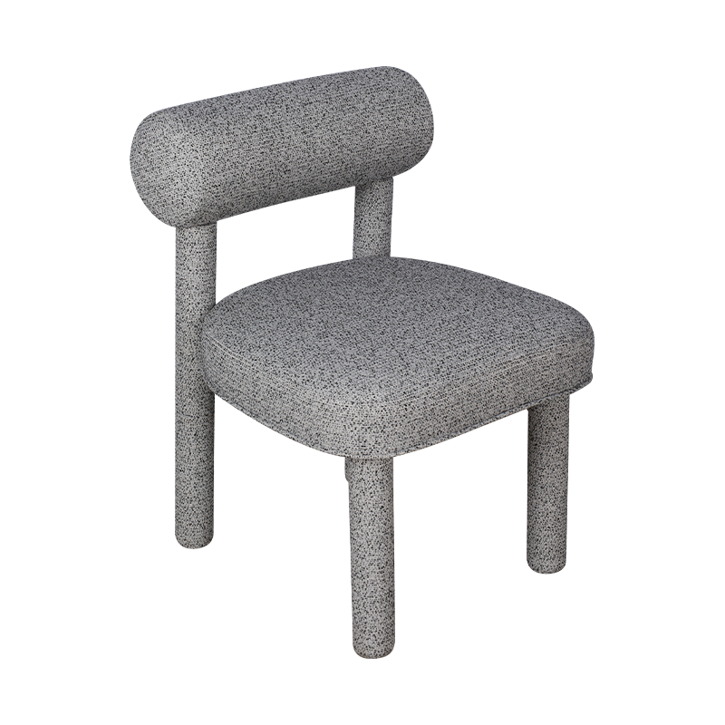 Silla de comedor de acaba suave simple simple